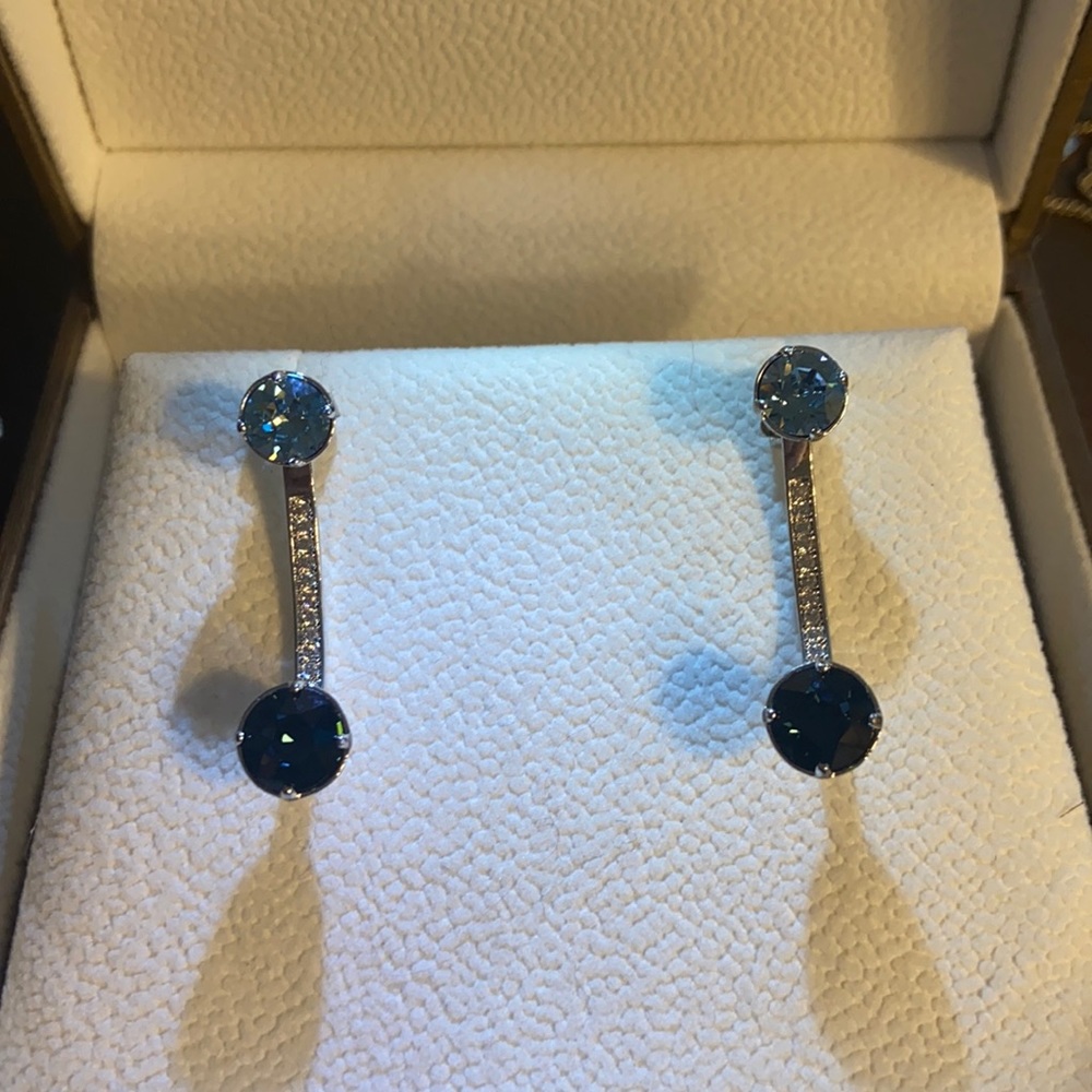 Beautiful gem earrings
